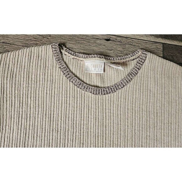 Elizabeth Liz & Co Liz Claiborne Vintage Knit Tee - Picture 4 of 8